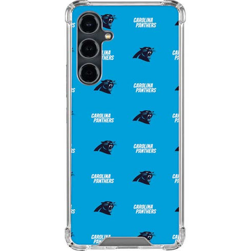 NFL Carolina Panthers Blitz Series Galaxy S23 FE Clear Case